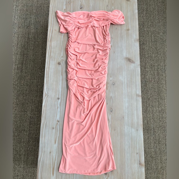 NWOT Midi-Maxi Pink Dress - Picture 4 of 7